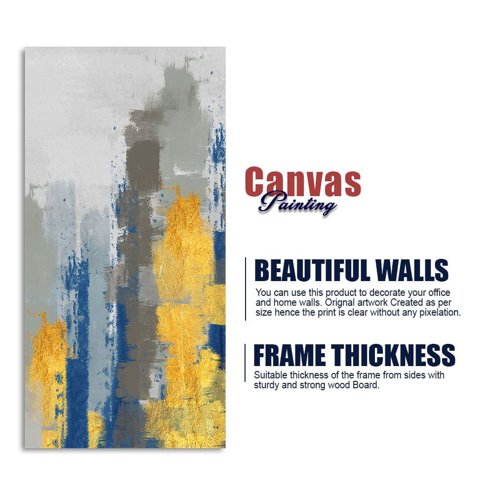 Beautiful Color Abstract Art Premium Canvas Wall Painting