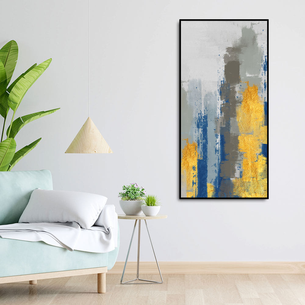 Beautiful Color Abstract Art Premium Canvas Wall Painting