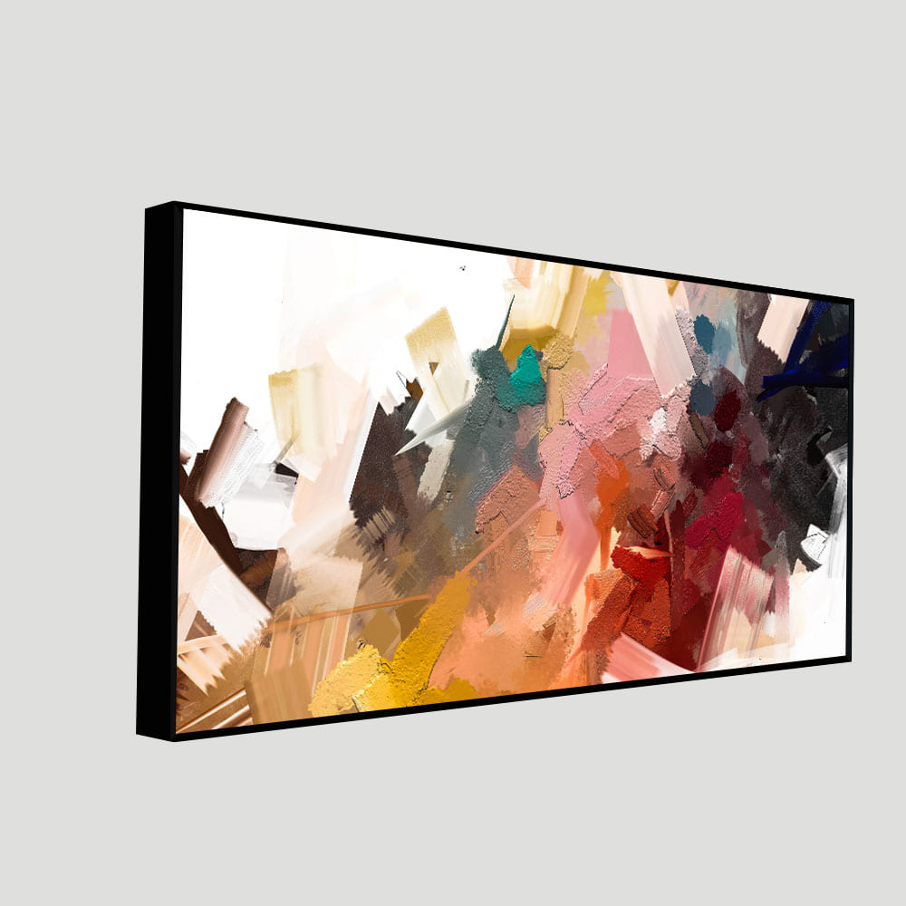 Beautiful Colorful Texture Abstract art Canvas Wall Painting