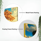 Beautiful Desert Serenity Tree Abstract Canvas Wall Painting