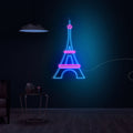 Beautiful Eiffel Tower Neon Sign LED Light