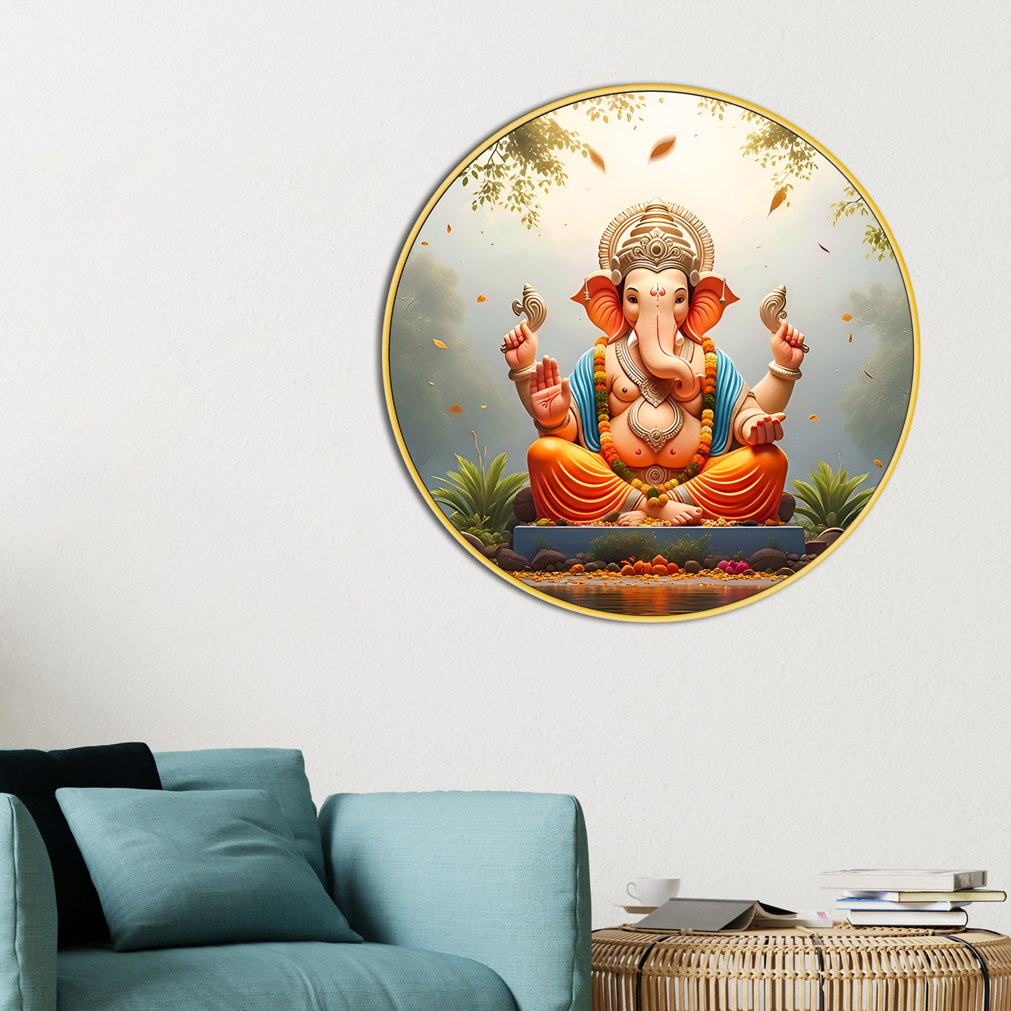 Beautiful Ganpati Décor Painting