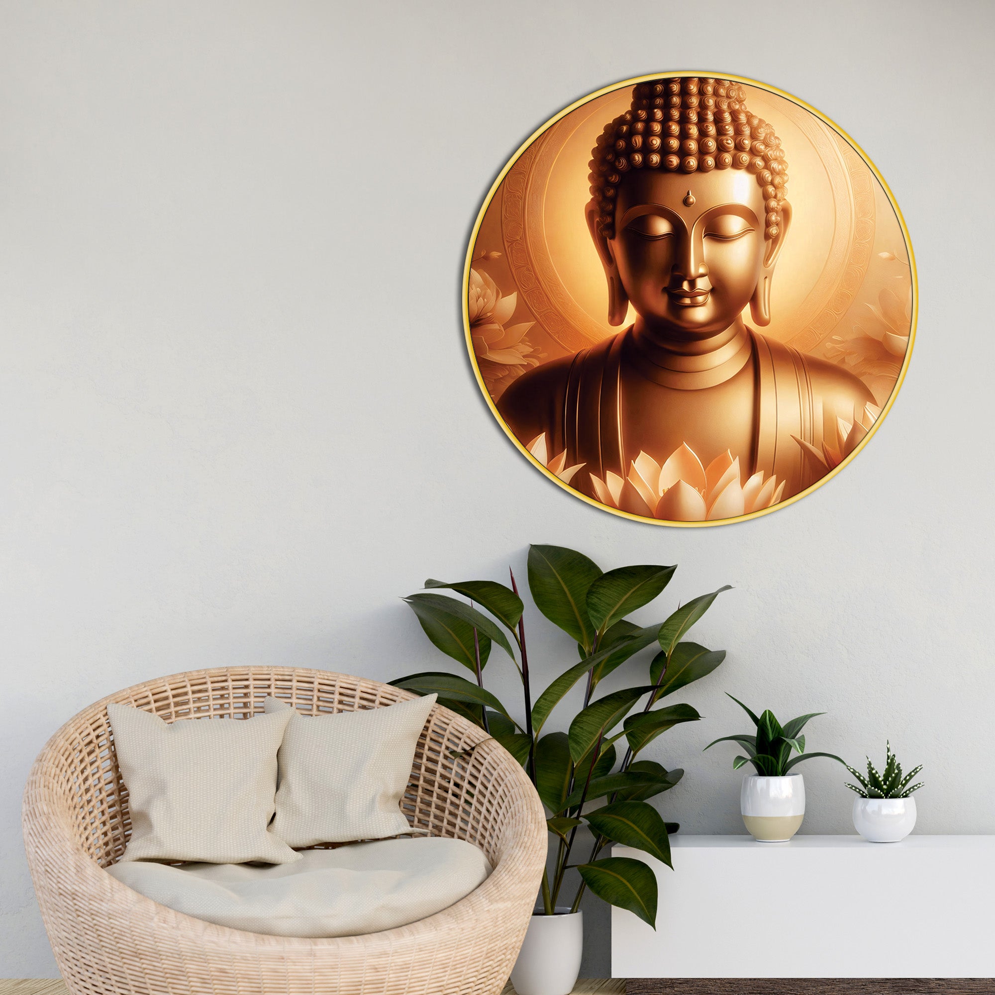 beautiful-golden-buddha-canvas-painting