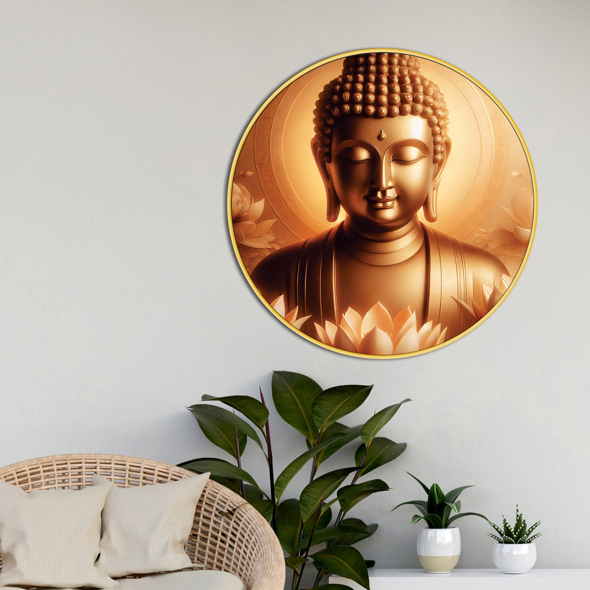 beautiful-golden-buddha-canvas-painting