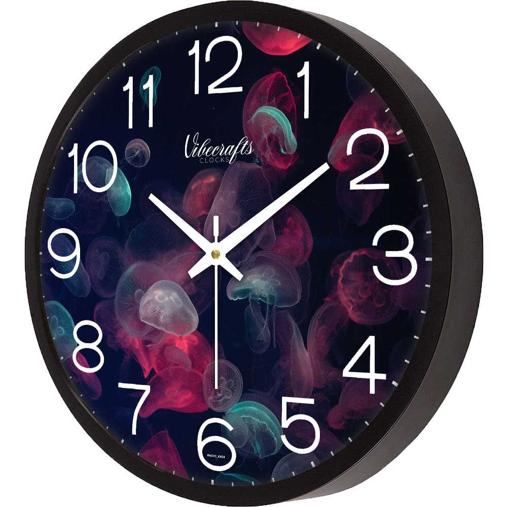 Beautiful Jellyfish Designer Wall Clock