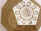 Beautiful Laser-Cut Ceiling Light