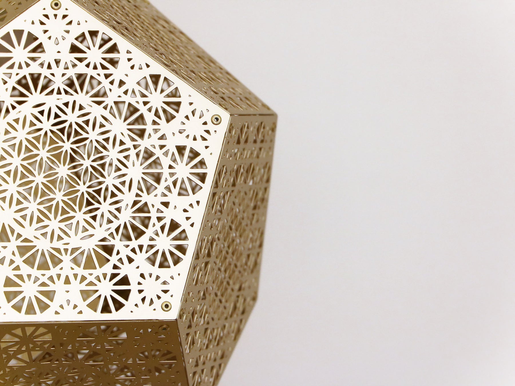Beautiful Laser-Cut Ceiling Light