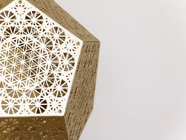Beautiful Laser-Cut Ceiling Light