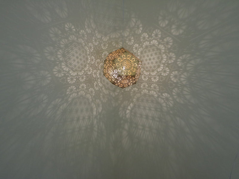 Beautiful Laser-Cut Ceiling Light