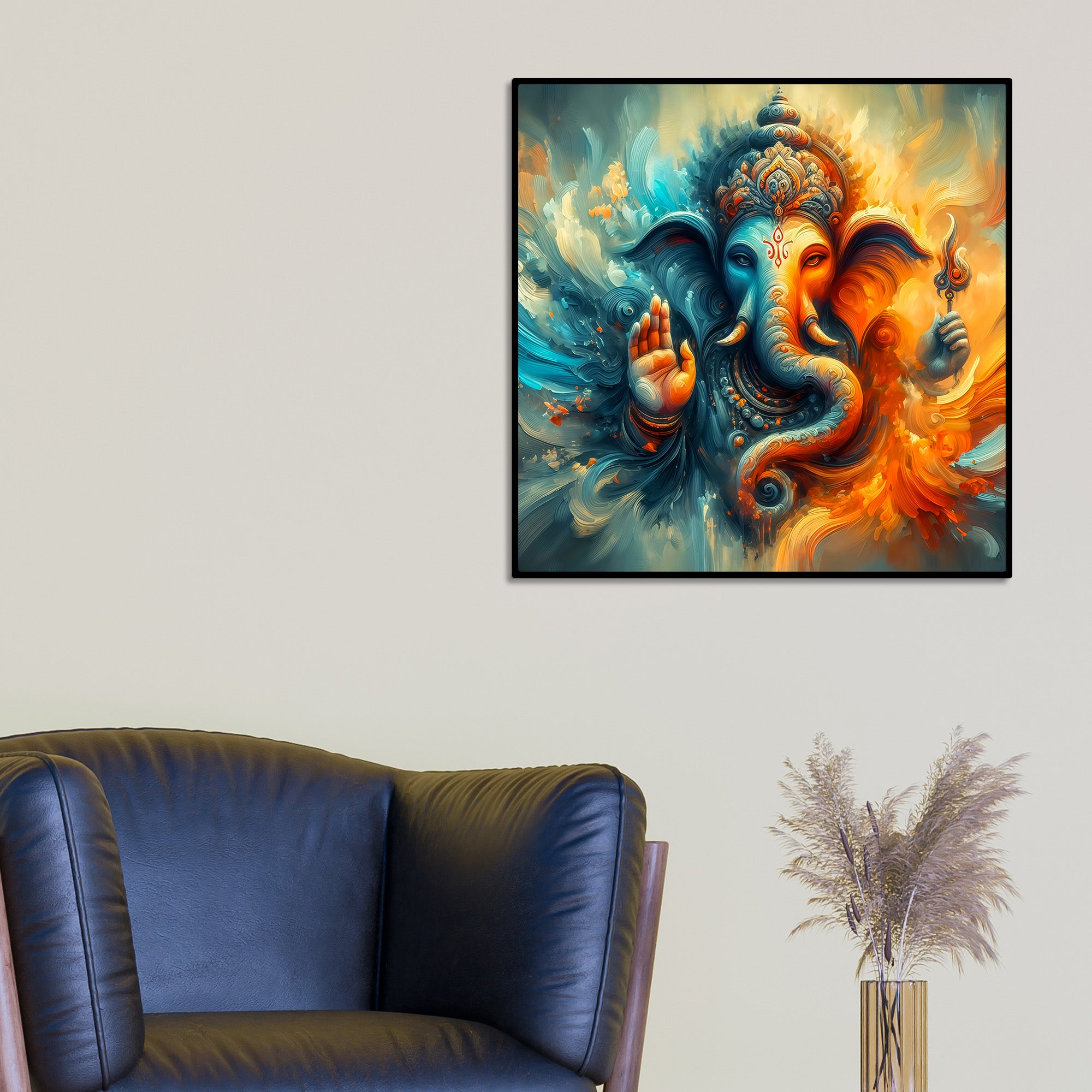 Beautiful Lord Ganpati Painting