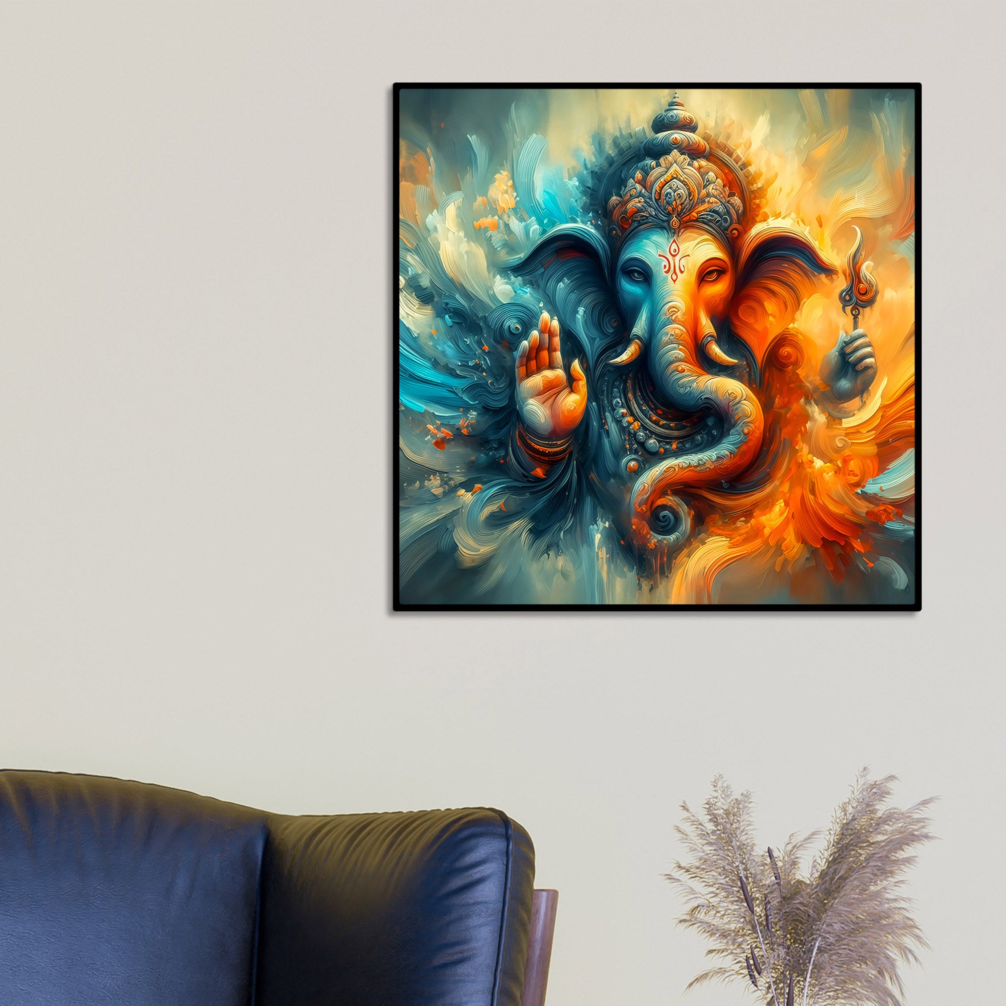 Beautiful Lord Ganpati Painting