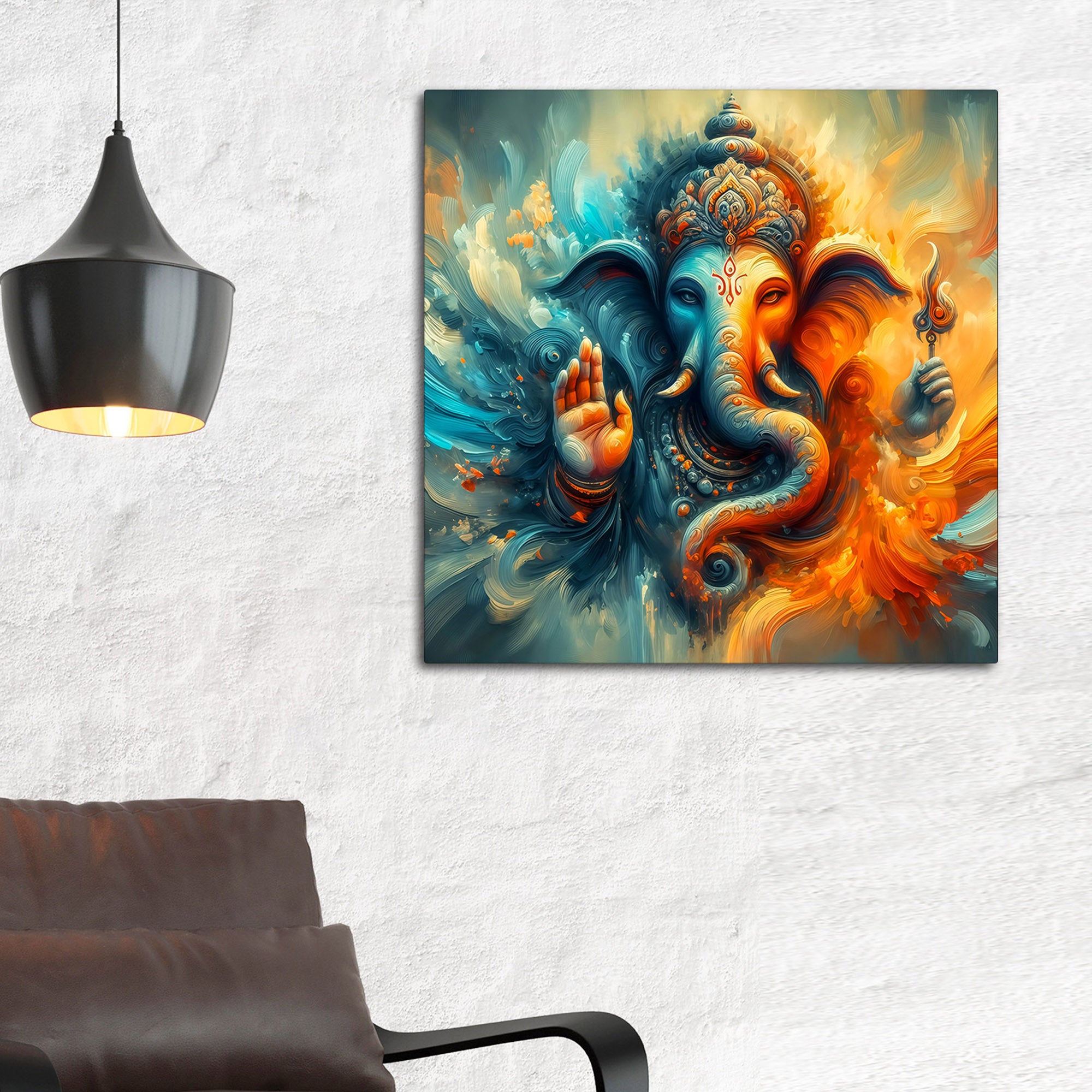 Beautiful Lord Ganpati Painting