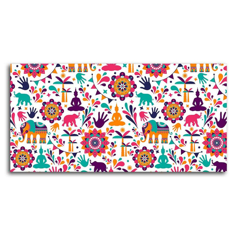 Beautiful Madhubani Art Wall Painting