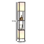 Beautiful Modern House Wooden Two Sided Shelf Lamp For Living Room, Bedroom