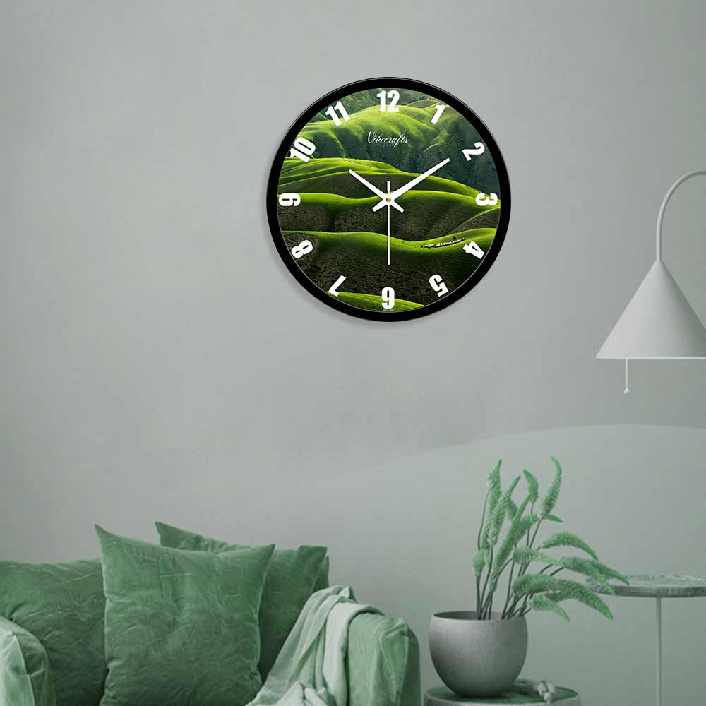 Beautiful Nature Designer Wall Clock For Living Room