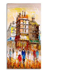 Beautiful Paris City View Living Room Wall Painting