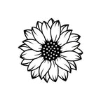 Beautiful Sunflower Design Metal Art Wall Decor