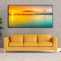 Beautiful Sunset Horizon Canvas wall Painting