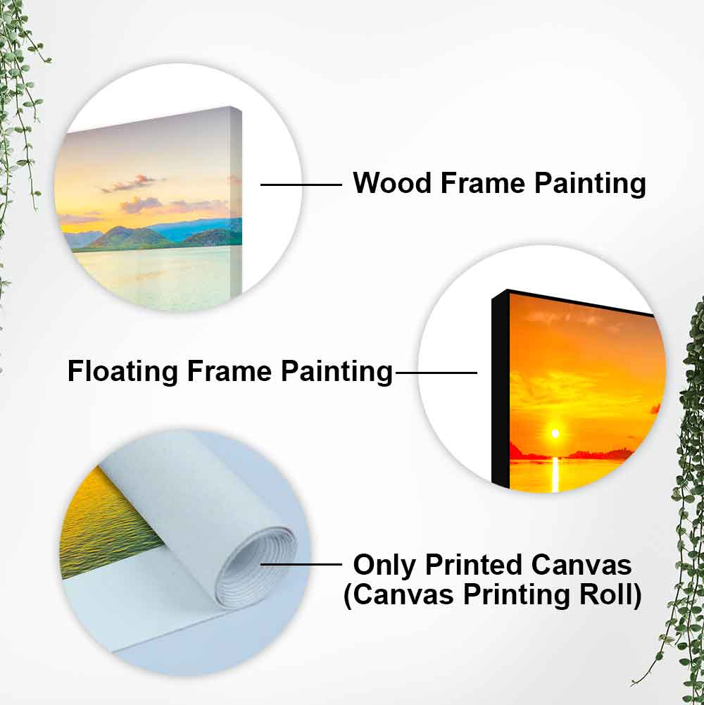 Beautiful Sunset Horizon Canvas wall Painting