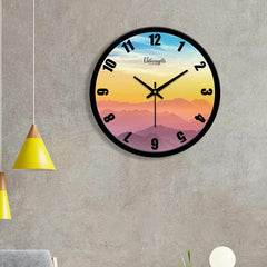 Beautiful Sunset View Premium Wall Clock