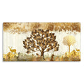 Premium Tree and Deer Canvas