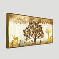 Designer Deer and Tree Wall Frame