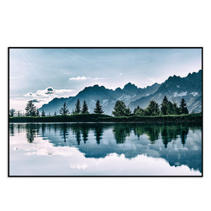 Beautiful View of Horizon Floating Canvas Wall Painting