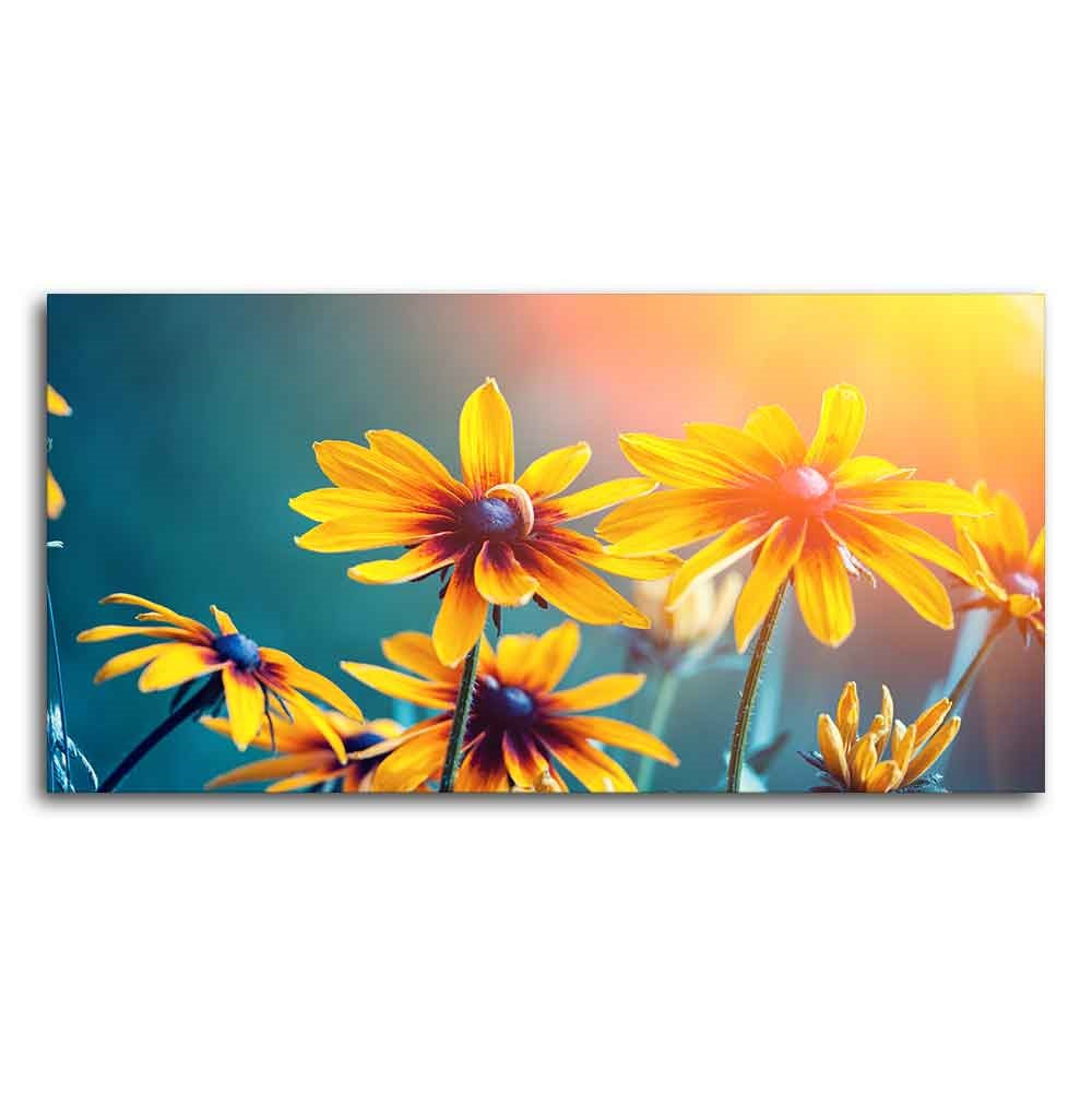 Beautiful Wall Painting of Mexican Sunflower