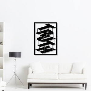 Beautiful Word Art Truth Text Design Metal Art Wall Decor