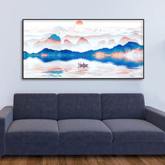 Beautiful Zen Life Scenery Canvas Wall Painting