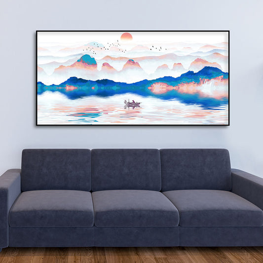 Beautiful Zen Life Scenery Canvas Wall Painting