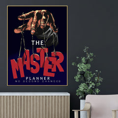 Best Plan Or No Plan Cotton Canvas Wall Painting