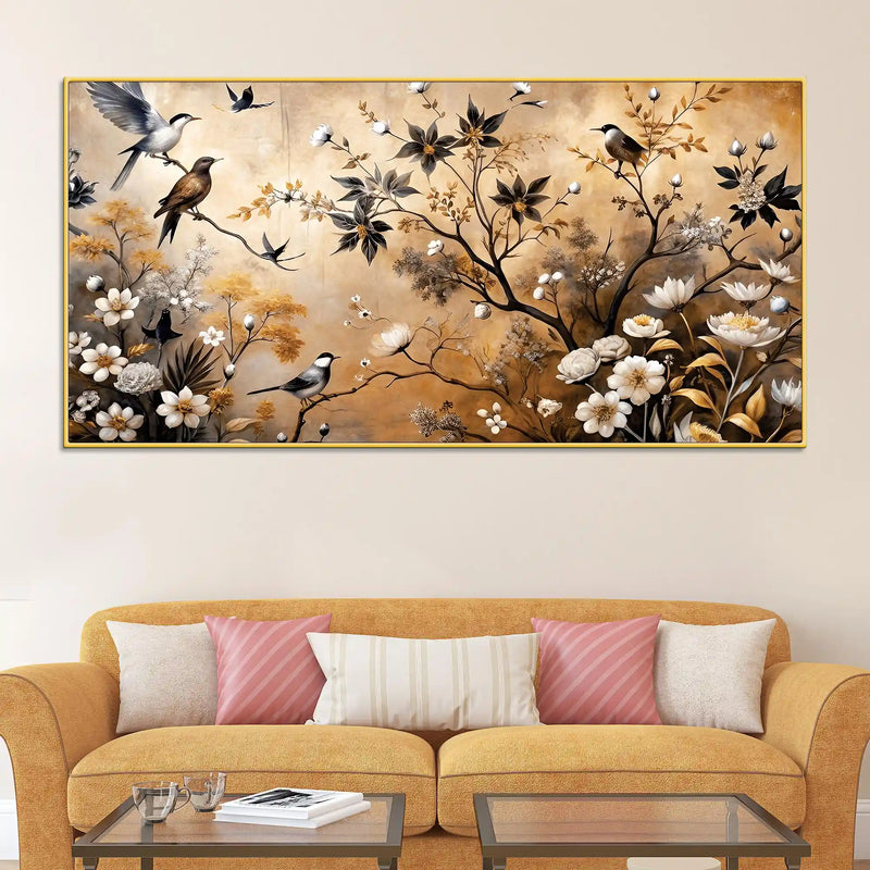 birds-and-floral-abstract-canvas-painting