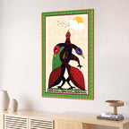 Birds Art Canvas Wall Painting | Indian Home Decor Artwork