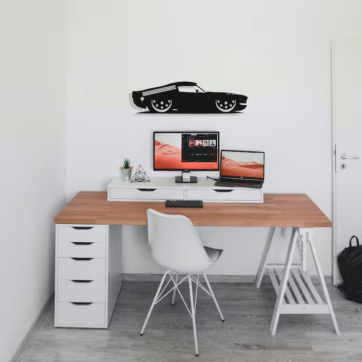 black-car-metal-wall-art-for-living-room-wall-decor