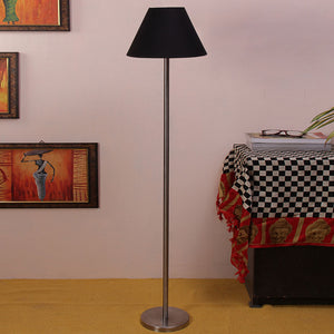 Black Decorative Conical Designer Steel Floor Lamp