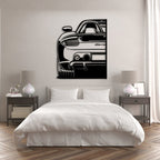 black-sports-car-metal-wall-decor-for-modern-interiors