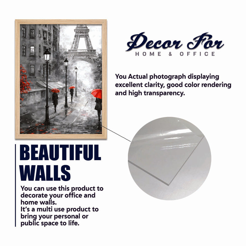 Black & White City Wall Frame Set of Four