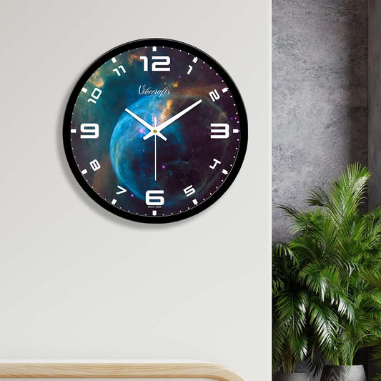 Blue Earth Designer Wall Clock