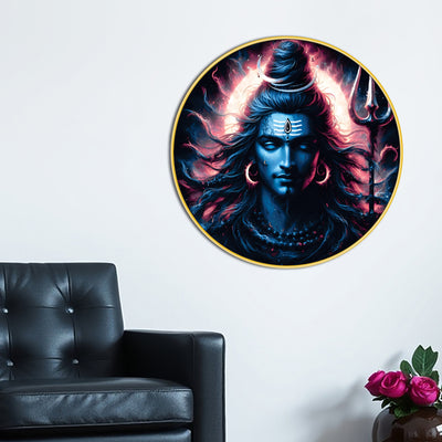  blue-shiva-wall-art-round-frame-living-room-spiritual-decor