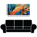 Bold Abstract Canvas Painting for Home & Office Decor