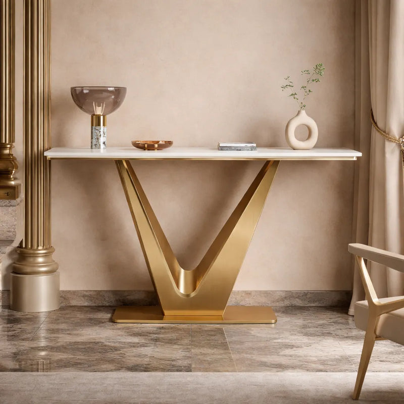 bold-v-shaped-console-table-with-luxurious-gold-finish