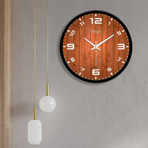 Blue 3D Designer Wall Clock