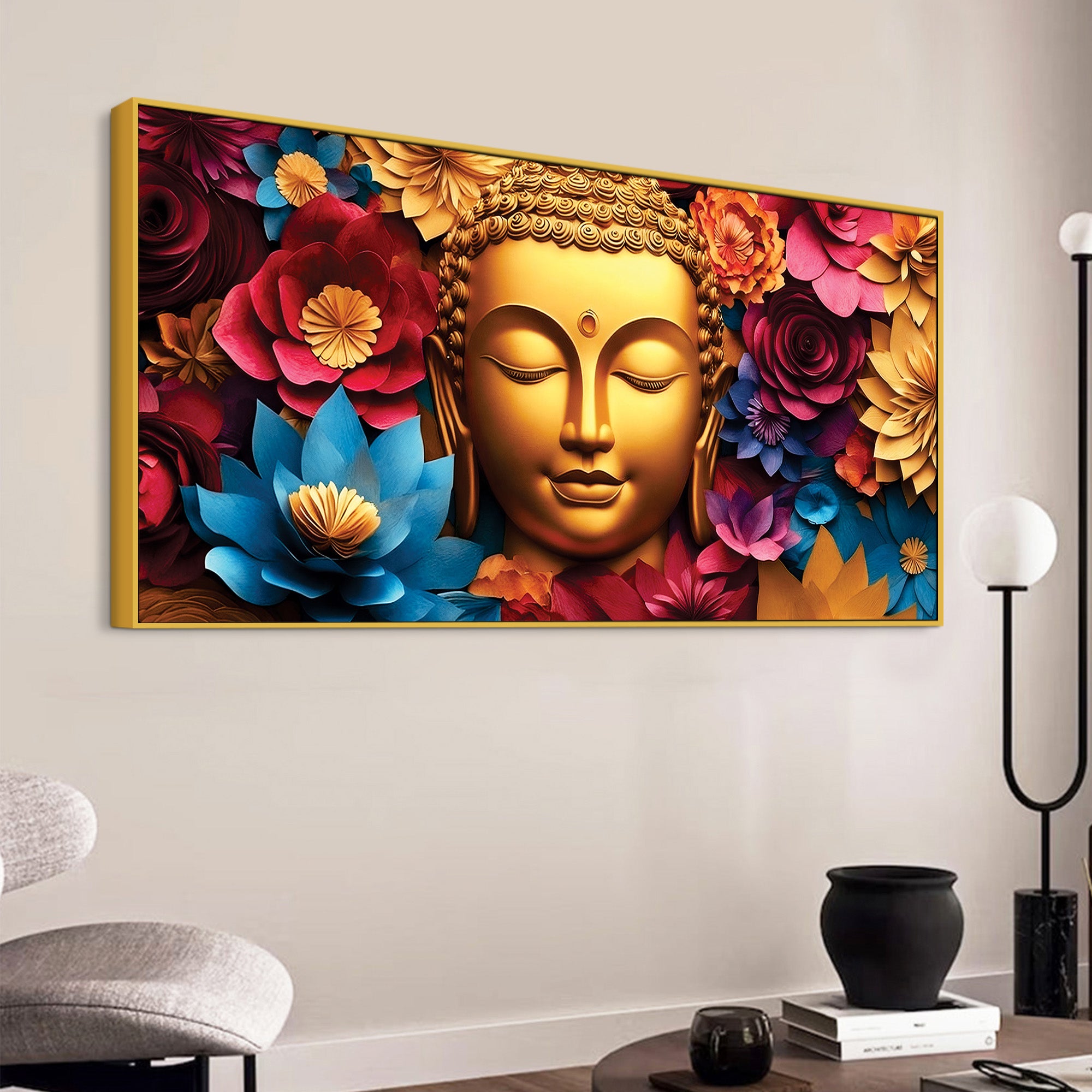 Buddha Aesthetic Painting for Living Room