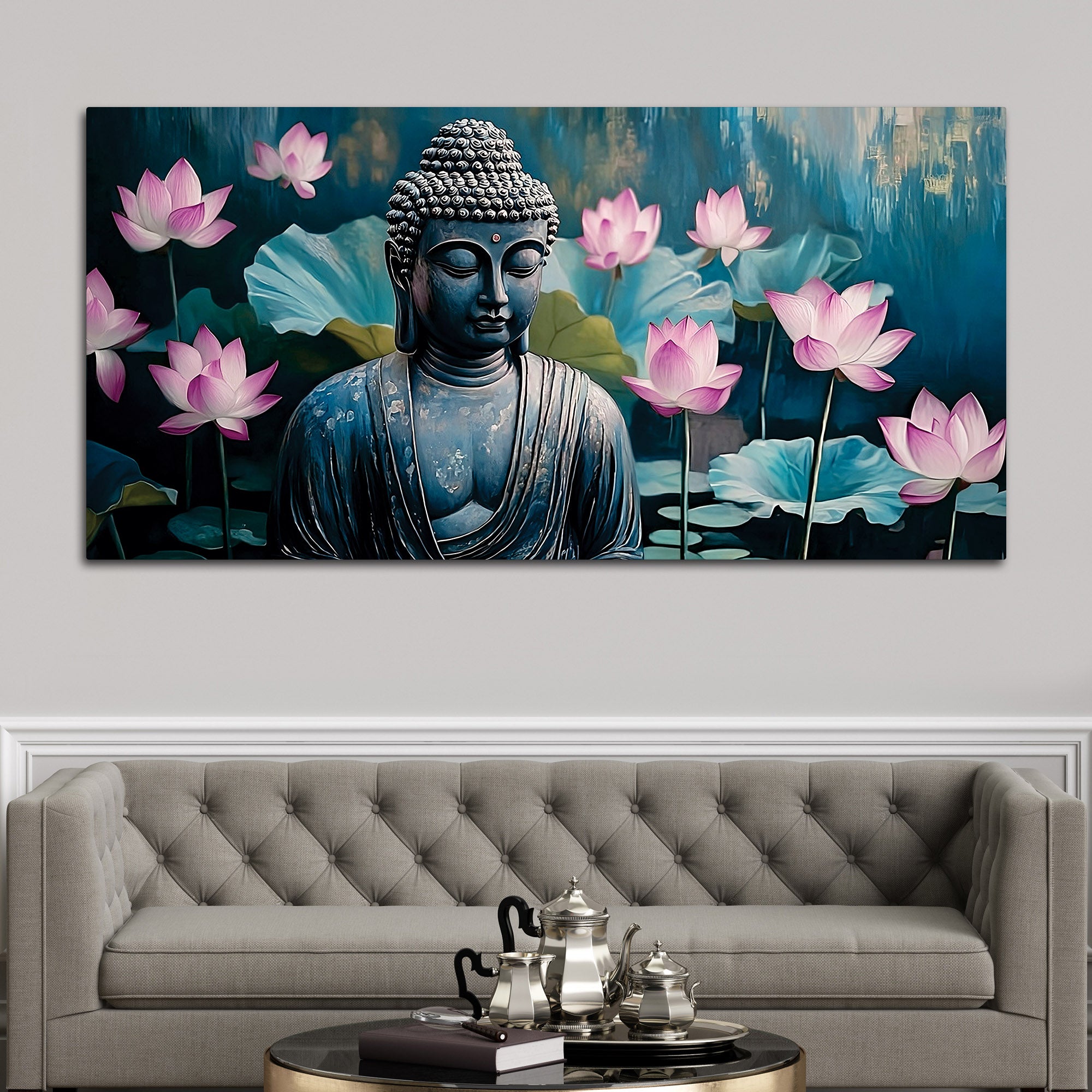 Buddha Artwork Painting for Living Room
