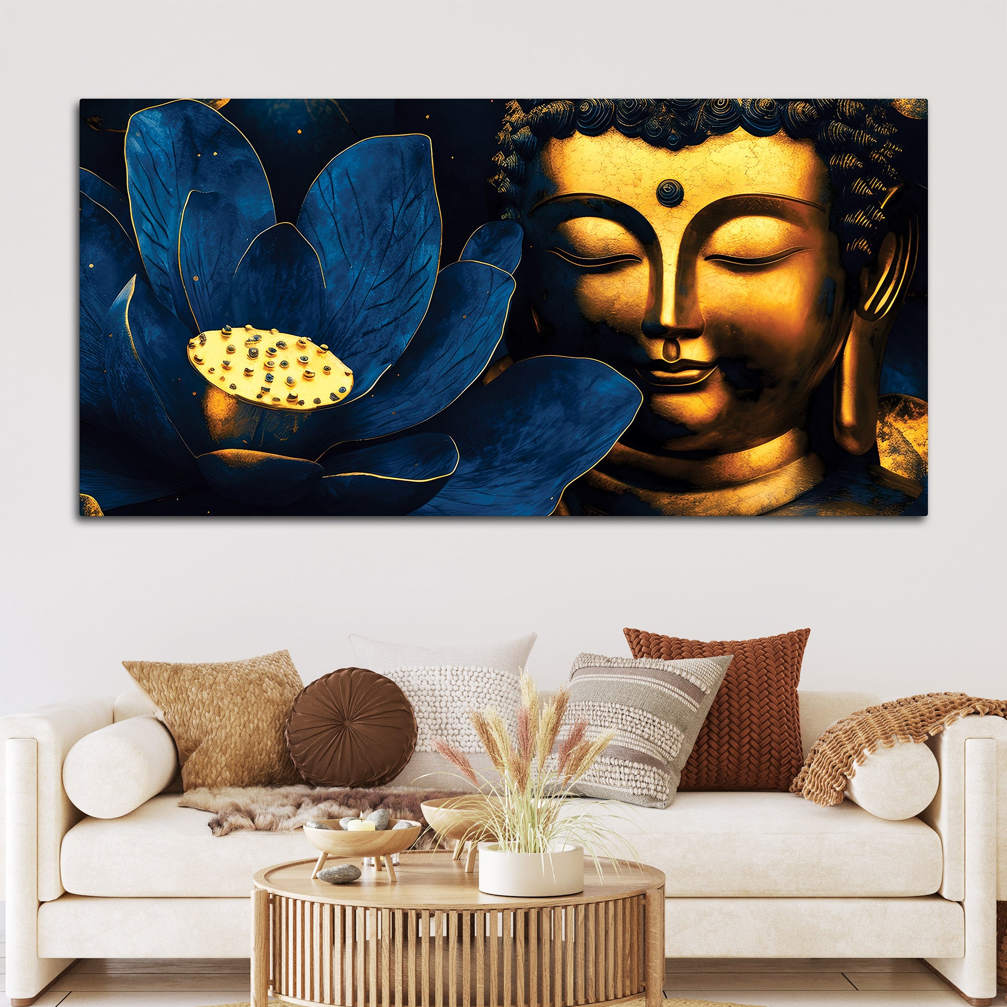 Buddha Balance Painting for Wall Art Decor