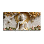 Buddha Beneath the Bodhi Tree 3D Canvas Wall Painting