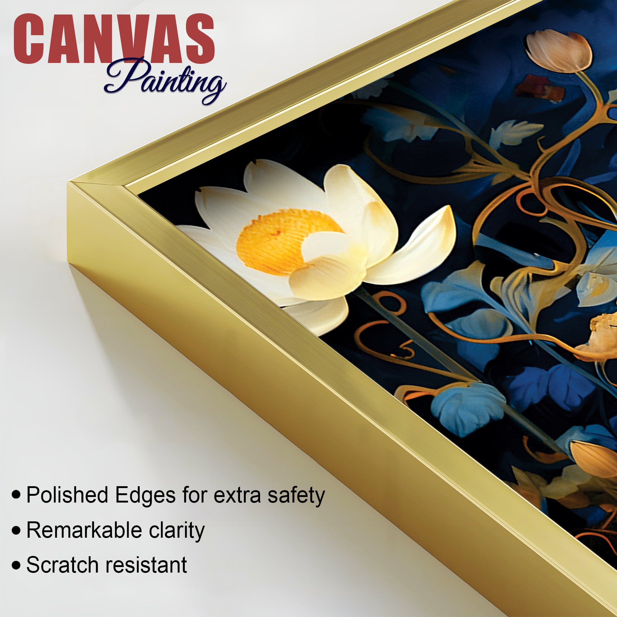 Buddha Blessing Painting for Good Vibes Home Décor