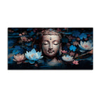 Buddha Calm Face Painting – Elegant Wall Canvas