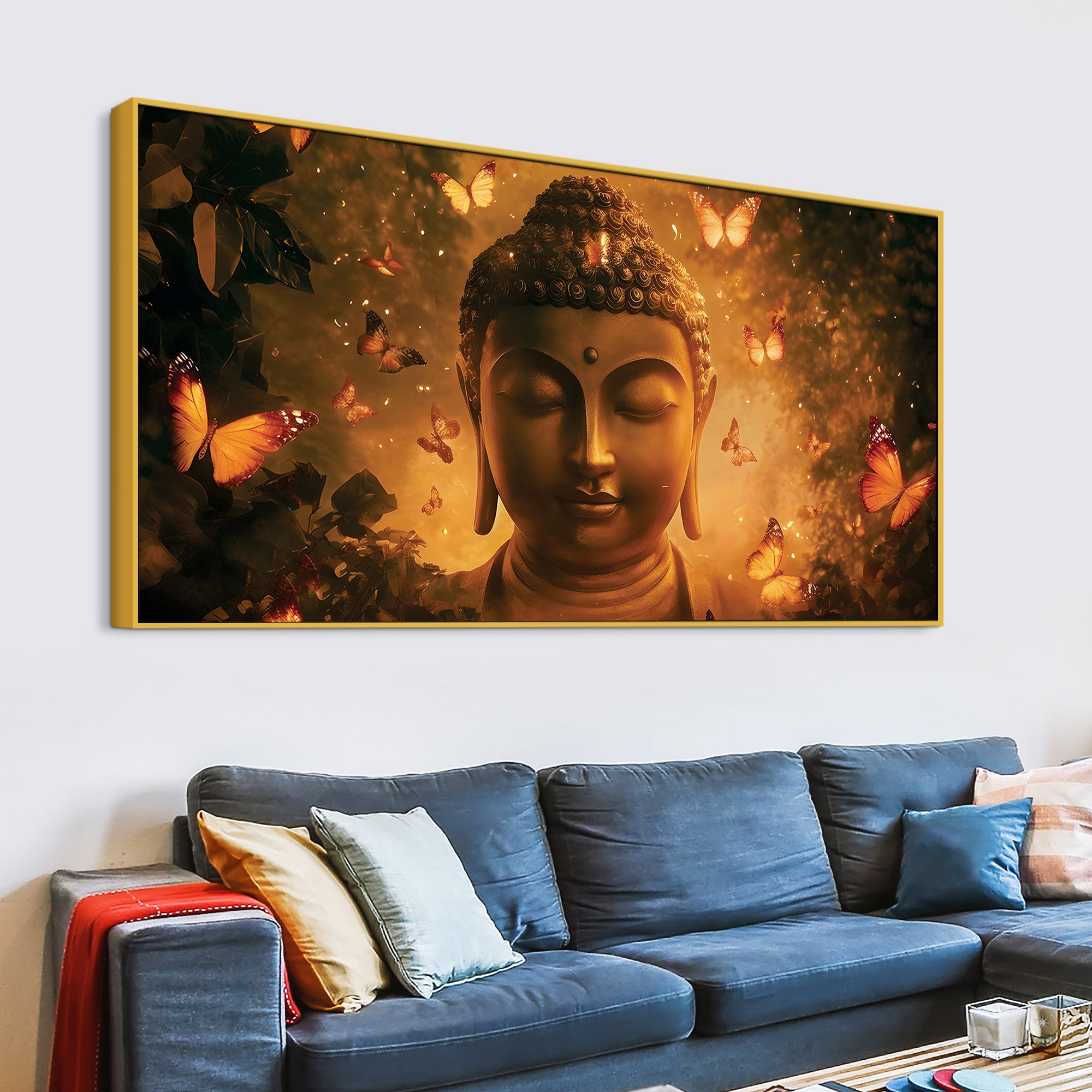 Buddha Calm Painting for Home Wall Art
